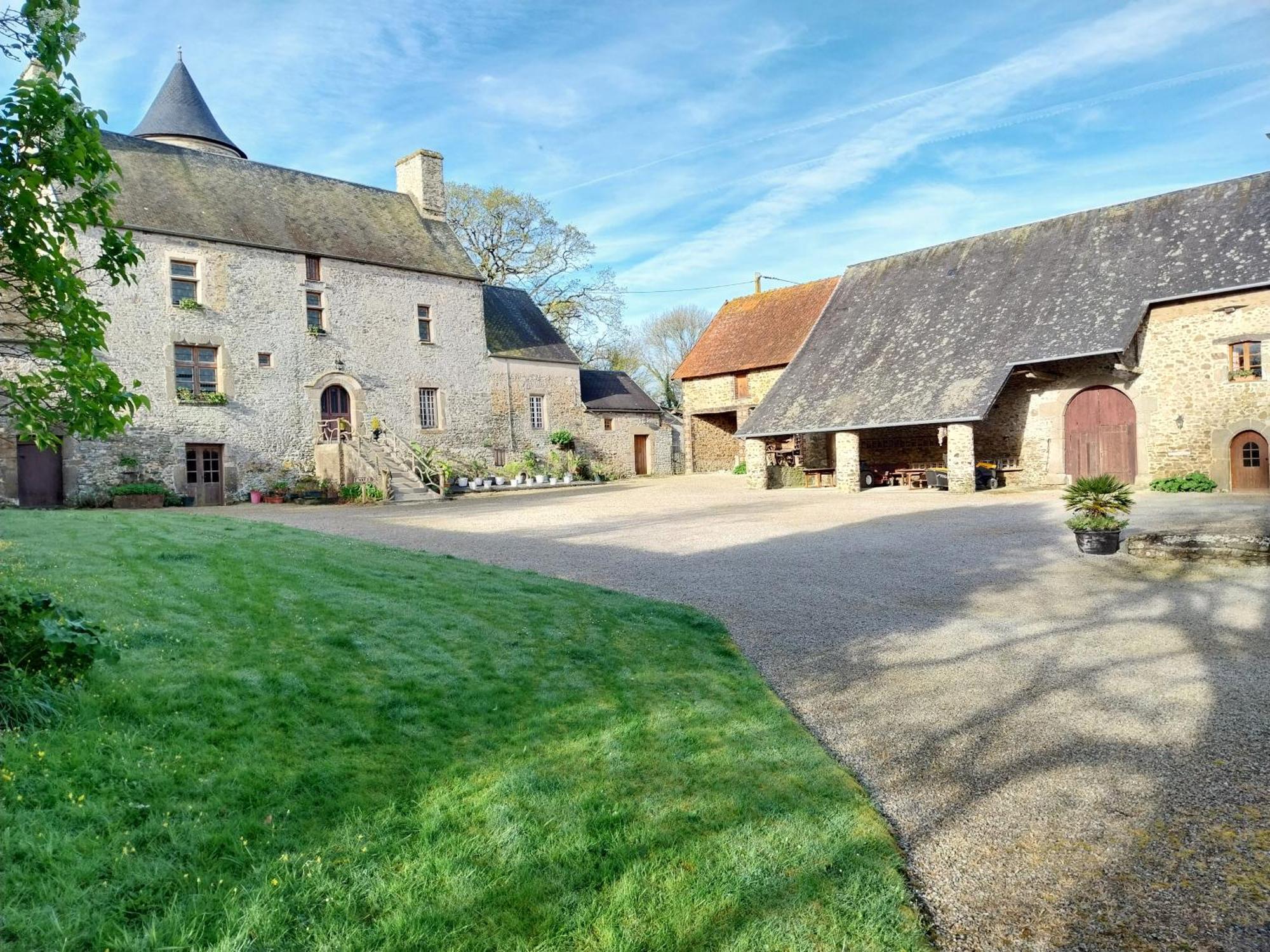 Manoir De La Foulerie Ancteville Exterior foto